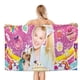 thumbnail image 1 of JOJO Siwa Toalla de playa de secado rápido con diseño temático, regalo para mujeres y niñas, ideal para cumpleaños, fans, amantes de la música, uso en la playa o al aire libre, 78 × 160 cm, 1 of 6