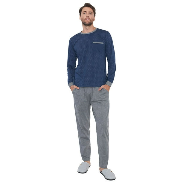 Pijama Hombre Básico Navy Corona