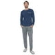 thumbnail image 1 of Pijama Hombre Básico Navy Corona, 1 of 4