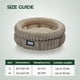 thumbnail image 5 of Cama para gatos BALANCE, lavable, redonda, supersuave, de felpa para gatitos, 5 of 8