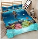 thumbnail image 1 of Dancing Mermaid Duvet Quilt Covers Pillow Case Bedding Sets3-Piece Bedding Set (1 Duvet Cover + 2 Pillow Shams), 1 of 3