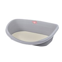 Cool Pets - Cama De Mascota Con Cojín Xl Gris 99.5×65.5×30.5 Cm