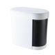 thumbnail image 2 of Papelera Doble Cocina 15L Con Tapa Clasificada Doble Compartimento Blanco, 2 of 5