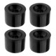 thumbnail image 3 of 4pcs 70 x 51 mm Pro Skateboard en blanco ruedas de la PU Longboard Cruiser Wheels negro, 3 of 5