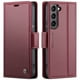 thumbnail image 1 of For Samsung Galaxy S23 S22 S21 S20 Ultra S21 FE S10 Plus Note 10 Plus Note 20 Ultra Case With Card Holder,Wallet Case For Women Men With RFID Blocking, Durable Faux Leather Kickstand Shockproof Case, 1 of 3