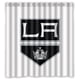 thumbnail image 1 of Cortina de ducha de Los Angeles Kings, juego de cortina de baño con ganchos, tamaño 66 x 72 pulgadas, 1 of 3