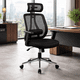 thumbnail image 4 of Silla Gerencial Ergonomica Negra Con Reposacabezas 3D, 4 of 8