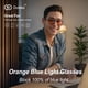 thumbnail image 2 of Gafas Que Bloquean La Luz Azul 100% Naranja Color Ámbar, 2 of 8
