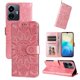thumbnail image 1 of Funda tipo cartera FOXDOCK para Vivo Y77 5G , diseño girasol en relieve, cuero PU, cierre magnético, soporte y tarjetero, 1 of 5