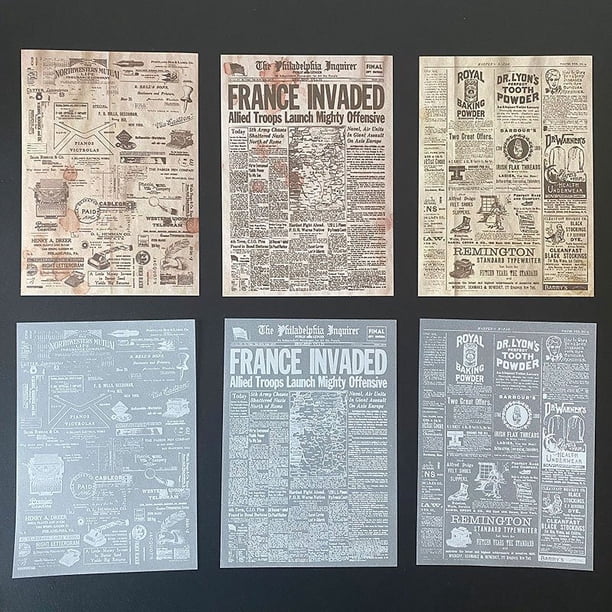 30pcs/pack Vintage Paper Fragments for Scrapbooking and DIY Projects - Retro Design and Handmade Material