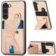 thumbnail image 5 of Funda Resistente para Samsung Galaxy S23 con Tarjetero y Soporte, Diseño Magnético Blanco, 5 of 5