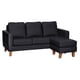 thumbnail image 3 of Seccional Venecia Intercambiable Pu Negro, 3 of 4