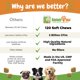 thumbnail image 3 of Suplemento probiótico INNER PAW para perros, salud digestiva, 120 unidades masticables, 3 of 9