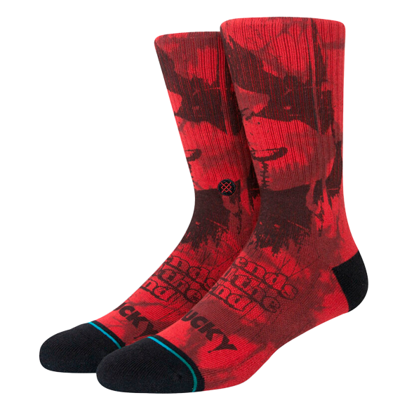 Stance Sock Chucky Wanna Play Black Red