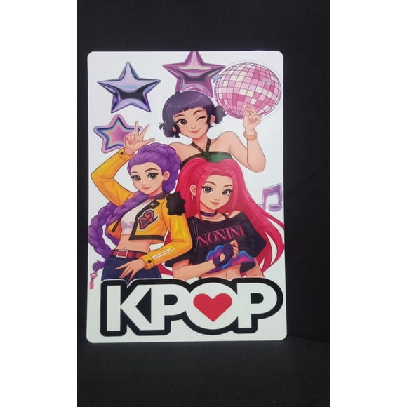 Lamina Tipo Poster Guerreras Kpop