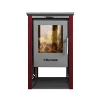 Alcazar - Estufa A Leña Patagonia 380 Burdeo