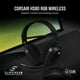 thumbnail image 2 of Auriculares para juegos Corsair HS80 RGB inalámbricos con Dolby Atmos Black, 2 of 8