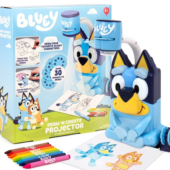 Proyector Juguete Bluey Draw ’N Create de Horizon Group USA