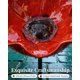 thumbnail image 3 of Estaca jardín flor metal hecha mano con baño abejas decoración exterior regalo polinizadores, 3 of 8