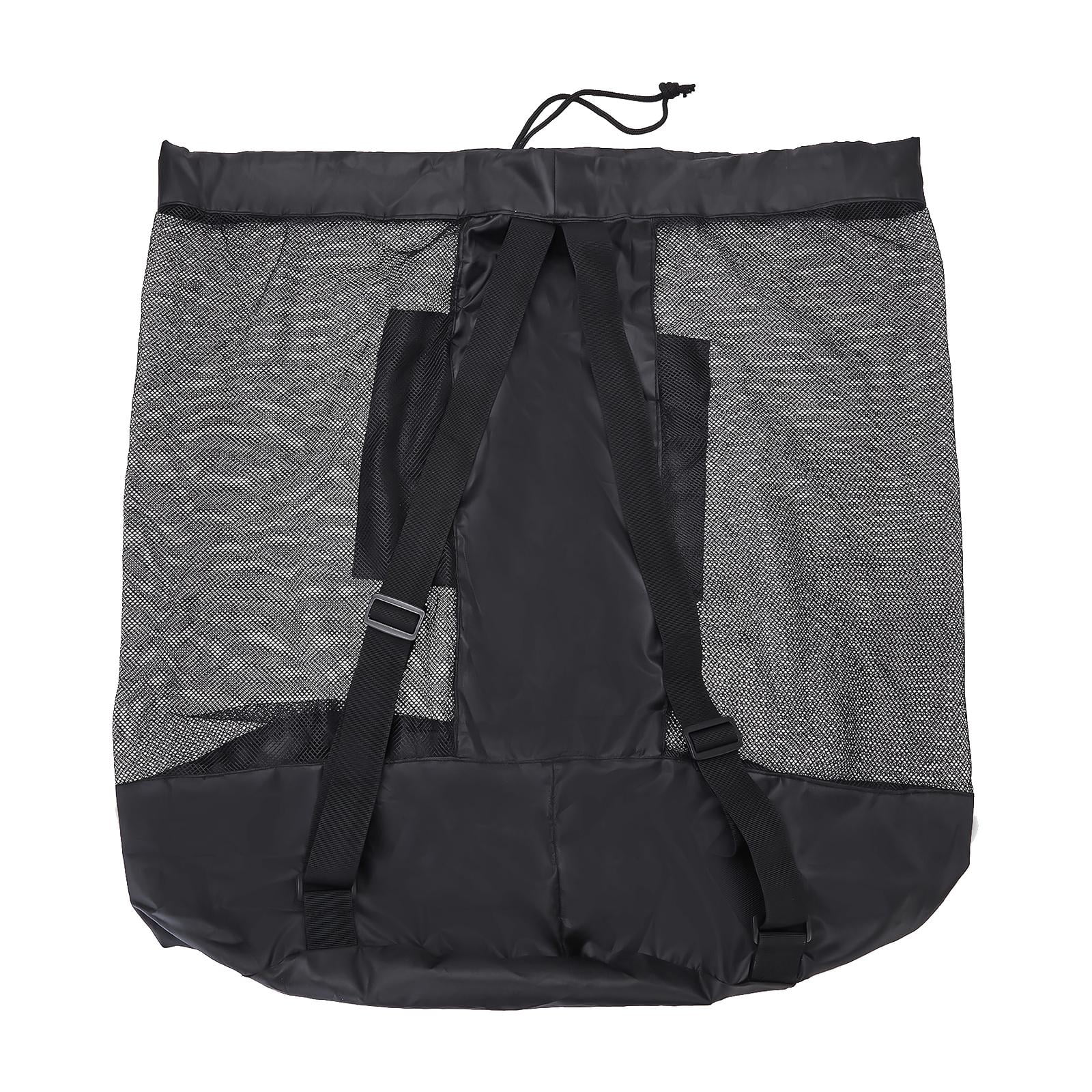 Ioensy - Bolsa De Pelota De Malla De Fútbol, Bolsas Con Cordón, Almacenamiento Para Baloncesto, Voleibol, 54cm X 58cm