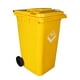 thumbnail image 1 of Basurero 240 lts amarillo, 1 of 3