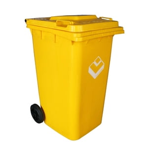 Lorenzini - Basurero 240 Lts Amarillo