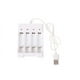 thumbnail image 1 of Cargador Para 4 Pilas AA Y AAA Conector USB, 1 of 3