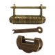 thumbnail image 3 of Candado Antiguo De Estilo Chino Vintage, Candado Con Llave Y Contrase?a, 3 of 4