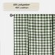 thumbnail image 3 of Cortina de ventana ACHIM Buffalo Check Tieup, 107 x 160 cm, color salvia y marfil, 3 of 6