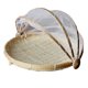 thumbnail image 2 of Carpa De Bambú Cesta Sirviendo Comida Picnic Al Aire Libre Pop Up Mesh Net Cover S Redondo, 2 of 5