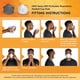 thumbnail image 5 of Respirador Ansell KLEENGUARD Serie 3300 OV N95 Paquete de 20, 5 of 8