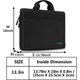 thumbnail image 2 of Funda Laptop Hseok 13 a 14 inch 35 x 25 x 2 cm resistente al agua, 2 of 3