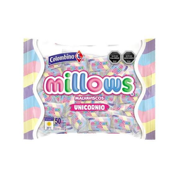Marshmelos Millows Unicornio, 250 g