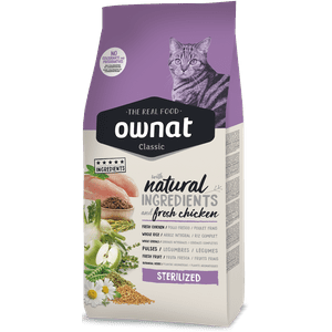 Ownat Classic Gato - Alimento Para Gatos Sterilized Cat 4 Kg
