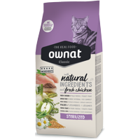 Ownat Classic Gato - Alimento Para Gatos Sterilized Cat 4 Kg
