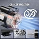 thumbnail image 5 of Motor de compresor de aire VEVOR 3.7HP 3450RPM 230V 17.2A 56 chasis, 5 of 9