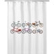 thumbnail image 2 of Cortina de baño Bicicleta colores, 2 of 2