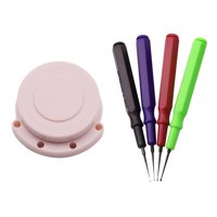 Magideal - Juego De Engrasador De Relojes, Vaso De Aceite, 4 Bolígrafos De Aceite, Bolígrafos, Fácil Aplicación De Lubricante, Surtido De Herramientas De Lubrica