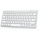 thumbnail image 1 of Teclado Bluetooth OMOTON para Mac, inalámbrico plateado, 1 of 2