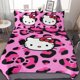 thumbnail image 1 of Hello Kitty Duvet Cover Set 3-Piece Bedding Set Soft Warm And Comfortable Soft Bed Set for Bedroom All Season Bed Sheets, 1 of 5