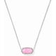 thumbnail image 1 of Collar Kendra Scott Elisa Silver Short Pendant, 1 of 2