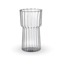 Santú Home & Deco - Vaso Vidrio Estriado Alto 590Ml Bebidas Y Café
