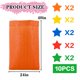 thumbnail image 2 of Bolsa de papas LOVYNO 10 uds 74 × 99 cm colores vivos reutilizable, 2 of 7