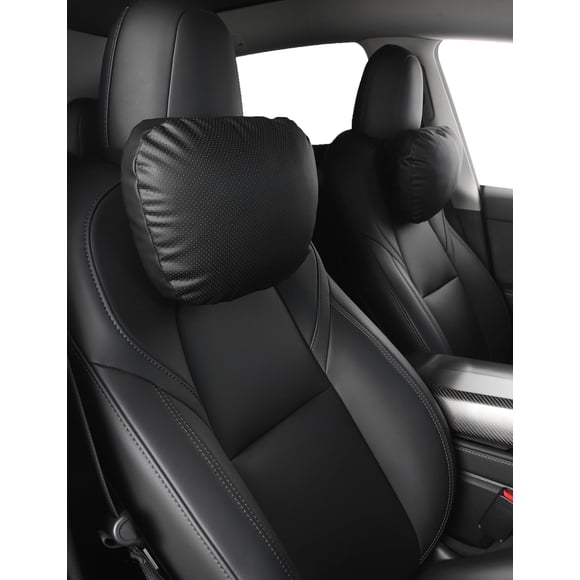 Almohada para reposacabezas TPARTS Tesla Model Y/X/3/S negra
