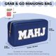 thumbnail image 3 of Bolsa para fichas de Mahjong Ahdoma 52 × 9 × 14 cm con cremallera – Viaje, 3 of 6