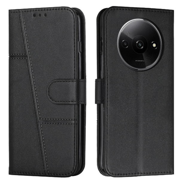 Funda Flip Para Xiaomi Redmi A3 – Carcasa Delgada Y Resistente A Impactos Con Soporte Para Uso Diario Y Profesional