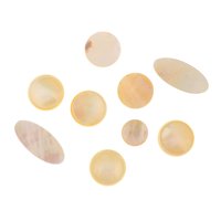 Bothyi - 9 Botones De Dedo De Saxofón, Piezas De Repuesto Exquisitas Para Alto Tenor Soprano B