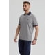 thumbnail image 2 of Polera Hombre Cuello Contraste Gris, 2 of 4