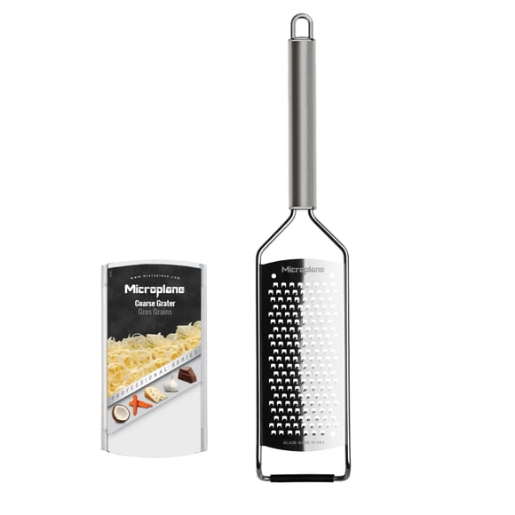 Rallador de alimentos Microplane Professional Series, acero inoxidable grueso