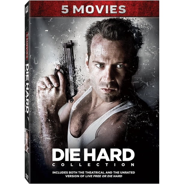 DVD Die Hard/Die Hard II/Die Hard With A Vengeance/Live Free Or Die Hard/Good Day to Die Hard